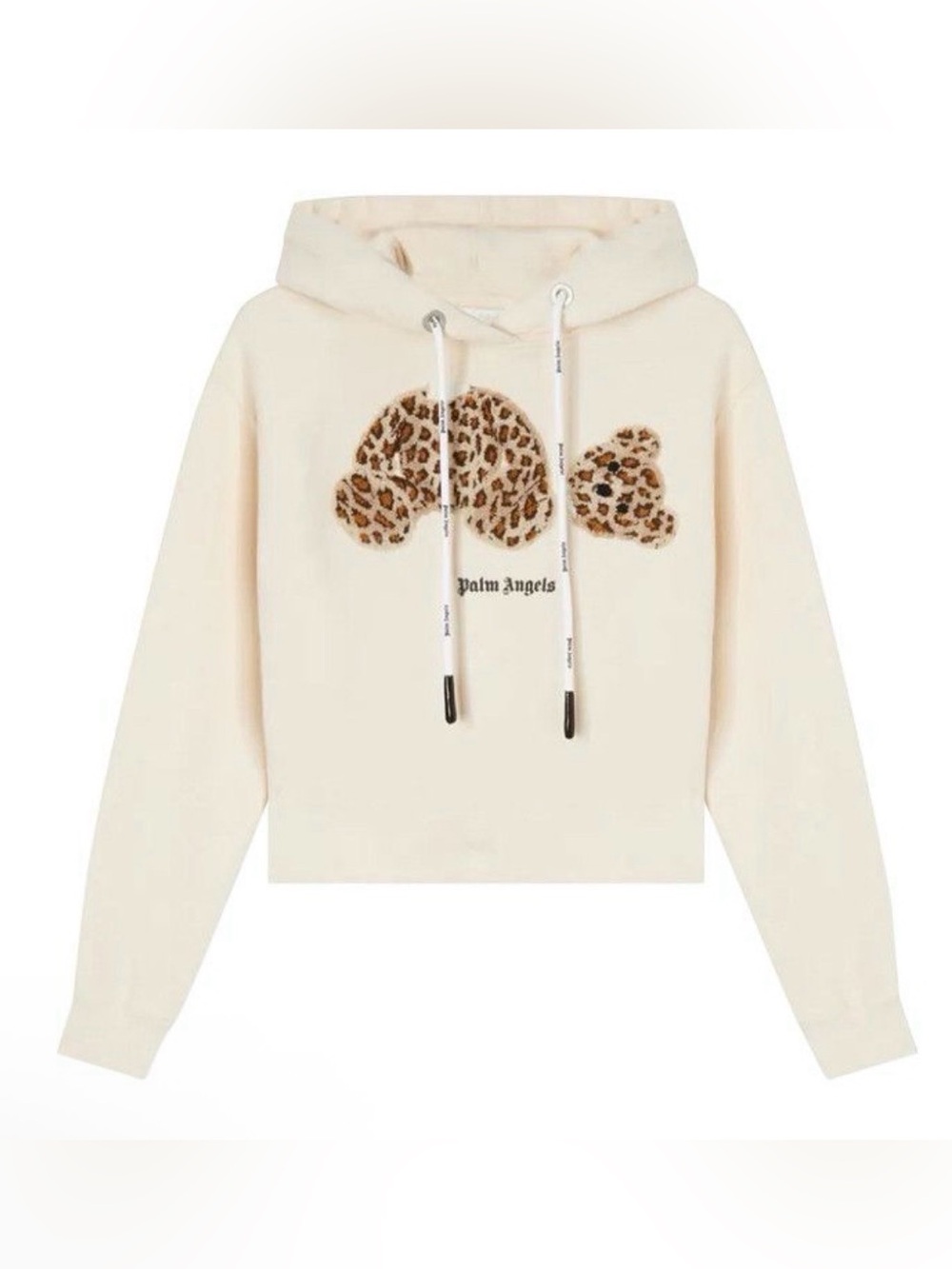 Palm Angels Leopard Bear Hoodie